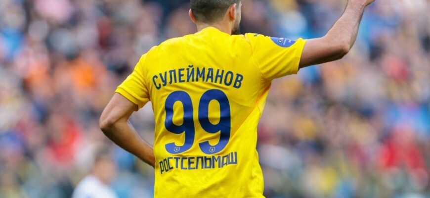 "Rostov" hujumchisi Timur Suleymanov ikkinchi marta ota bo'ldi