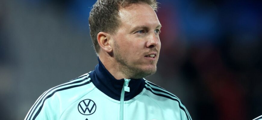 Rudi Völler Julian Nagelsmannni tanqidlardan himoya qildi