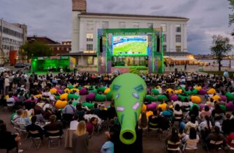 Sankt-Peterburgda Jahon Chempionatiga bag'ishlangan "Liga Layv" festivali o'tkazilmoqda