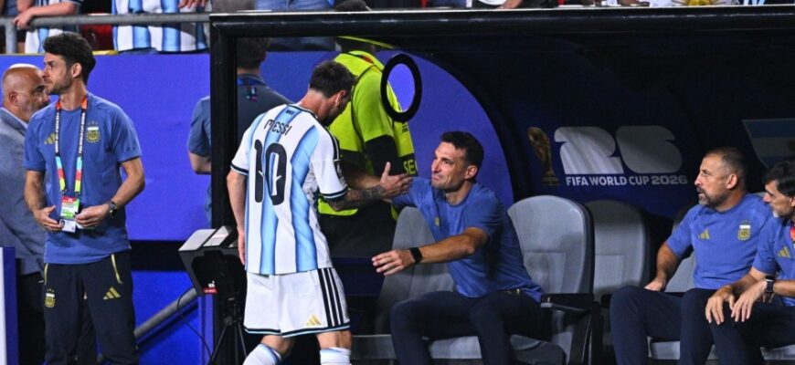 Skaloni Argentinaning Misr ustidan ajoyib g'alabasini va Messini izohladi