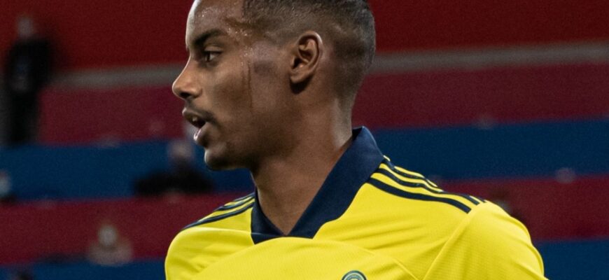 Aleksander Isak Shvetsiya — Tunis o'yinining eng yaxshi futbolchisi