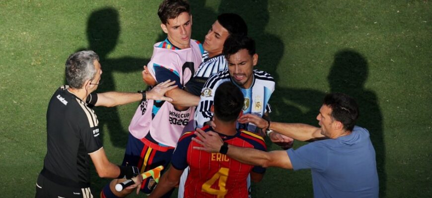 Argentina terma jamoasi JCh-2026 finali qoidabuzarliklari uchun $321 ming jarimaga tortildi
