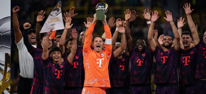 Bavariya Germaniya Superkubogini qo'lga kiritdi: Dortmund mag'lubiyatga uchradi