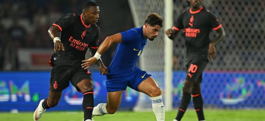 Chelsi Milan ustidan nazorat o'yinida yirik g'alaba qozondi, Joao Pedro dublga erishdi