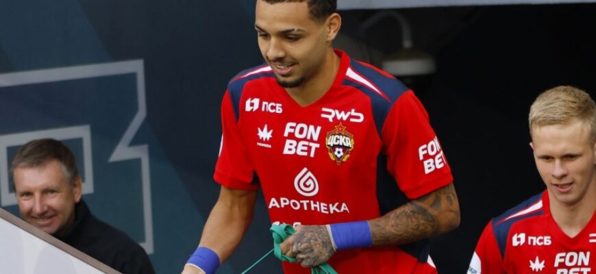 CSKA: Mateus Alves "Lokomotiv" darvozasiga uchinchi golni urdi!