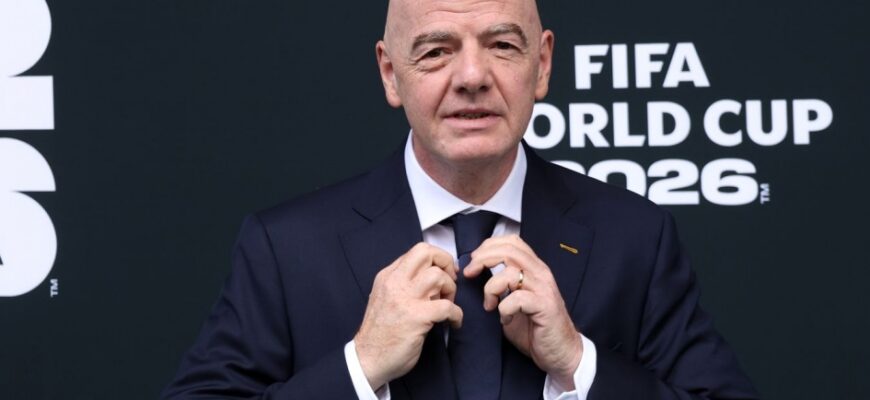 FIFA prezidenti Infantino o‘rniga nomzodlar: Marca e'lon qildi