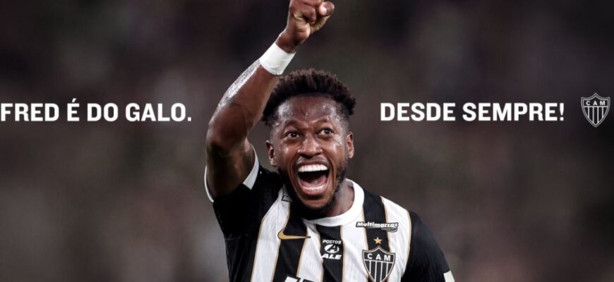 Fred "Atletiko Mineyro"ga qaytdi: "Manchester Yunayted"ning sobiq yulduzi!