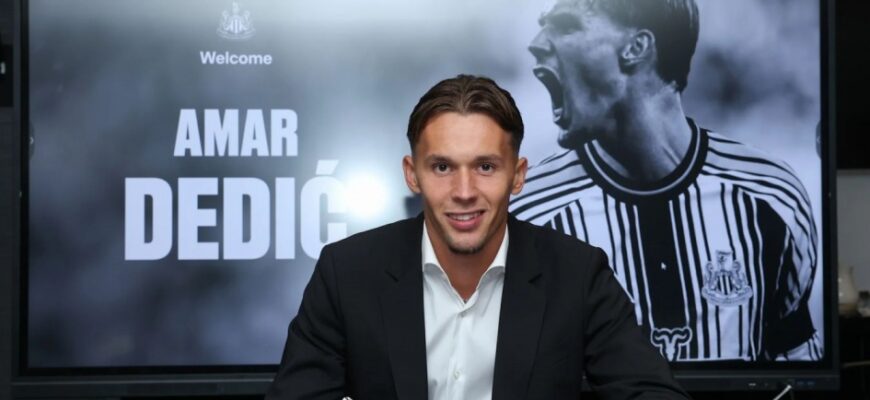 Himoyachi Amar Dedic "Benfica"dan "Newcastle United"ga o'tdi