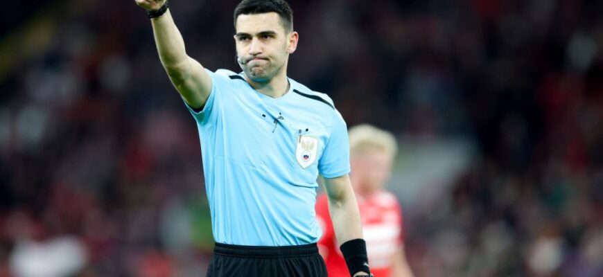Inal Tanashev "Spartak" — "Zenit" bahsiga bosh hakam etib tayinlandi