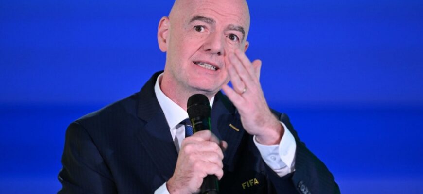 Infantino Eron terma jamoasining JCHga kelishidan mamnun