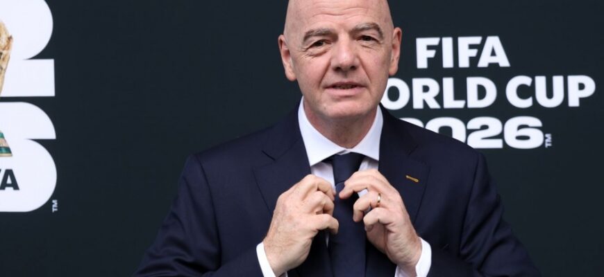 Infantino Marokashga 2030 Jahon Chempionati finalini va'da qildi