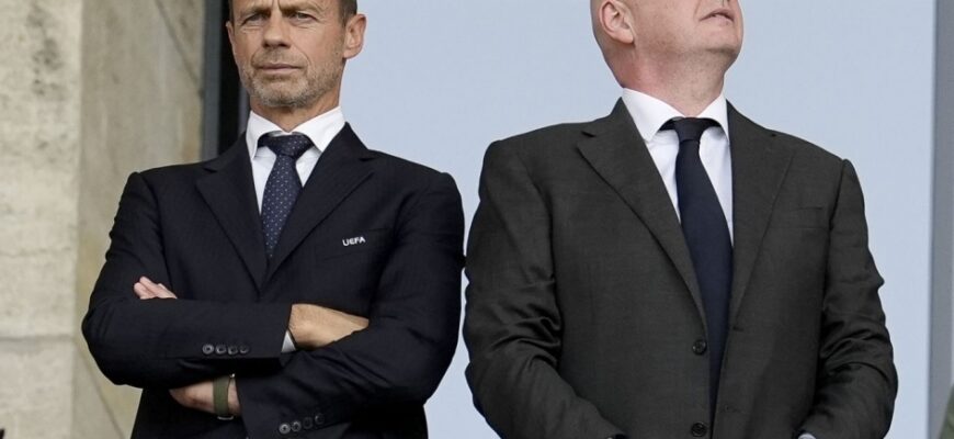 Infantino: UEFA iste'foni talab qilmoqda, ishonchsizlik votumi tahdidi!