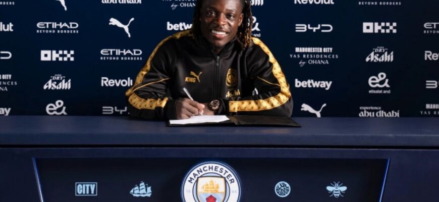 Jeremi Doku "Manchester Siti"dagi faoliyati va shartnomasi haqida