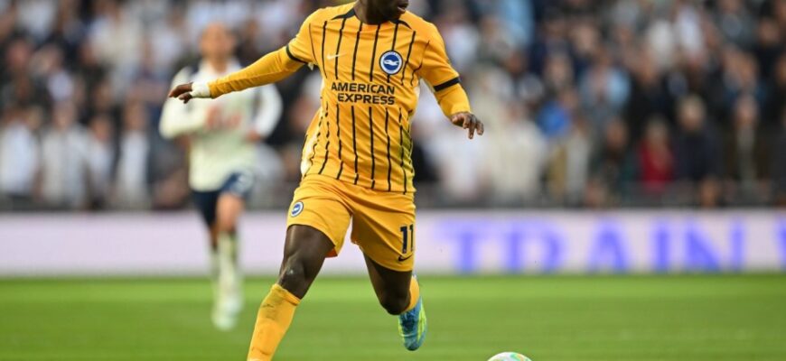 Liverpool 'Brighton' hujumchisi Yankuba Mintega taklif bilan chiqdi