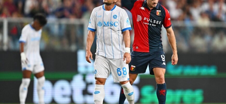 Napoli: Seriya A startida "Jenoa" ustidan dubl g'alabasi!