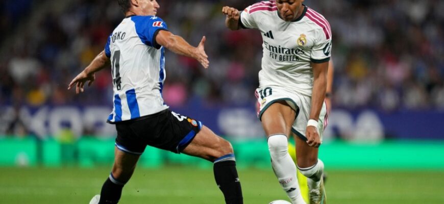 Real Madrid La Liga: Espanyolni 90-daqiqada g'alaba bilan yutdi