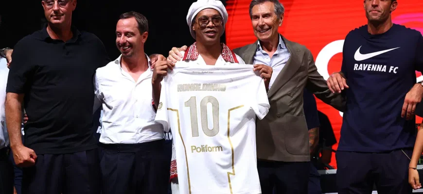 Ronaldinho 46 yoshida qaytmoqda: Ravenna bilan ajoyib shartnoma!