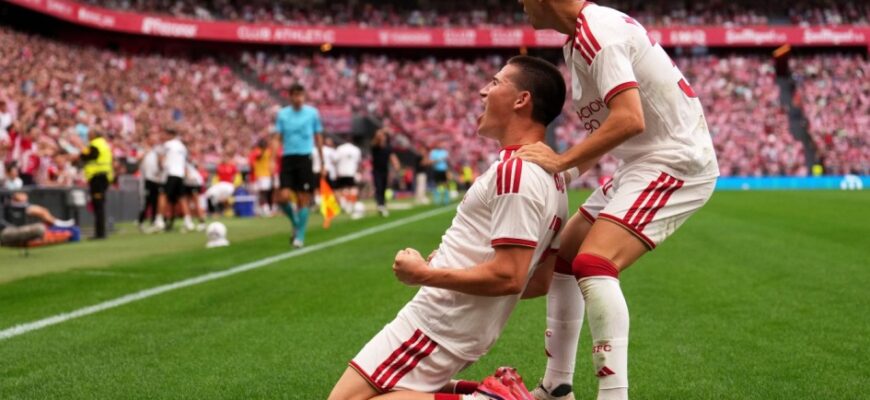 Sevilla La Liga 2-turida "Atletik"ni ko'pchilik bo'lib mag'lub etdi.