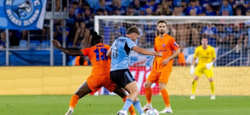 Slovan va Celje Chempionlar Ligasi pley-offida g'olibni aniqlamadi