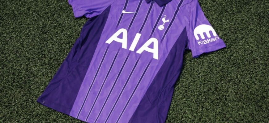 Tottenham 2026/2027 mavsumi uchun uchinchi formasini taqdim etdi