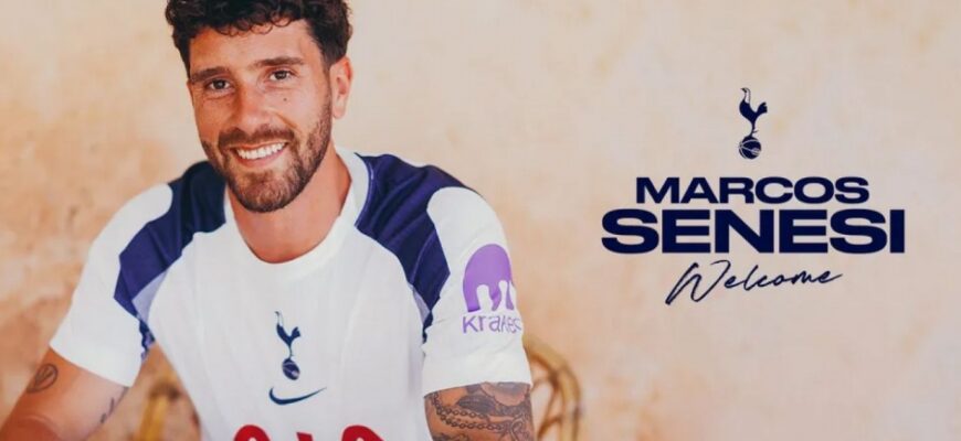 Tottenham Marcos Senesining Bournemouthdan transferini e'lon qildi