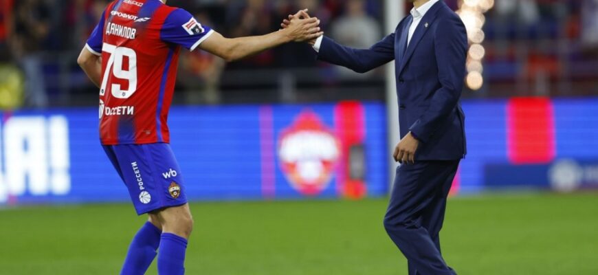 Valeriy Gazzaev CSKAning yuqori o'rinlar uchun strategiyasini oydinlashtirdi