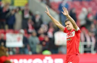 Zobnin "Spartak" muxlislariga "Zenit" bilan o'yindagi atmosfera uchun minnatdorchilik bildirdi